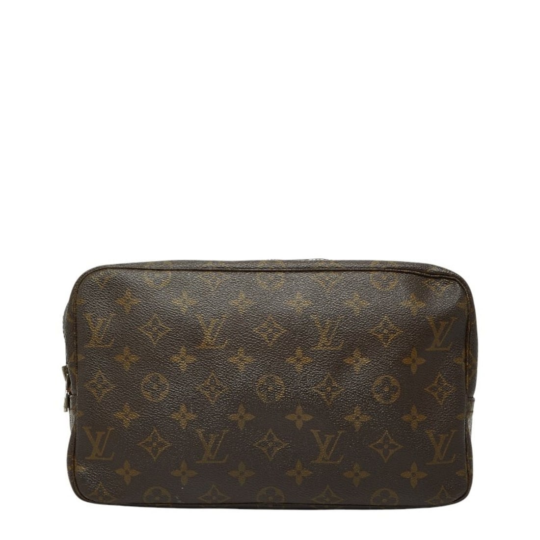 Louis Vuitton Monogram True Toilet 28 Second Bag/Clutch Bag M47522 Brown Leather Women's LOUIS: --- Catalog ---Category: SizeSize (HxWxD): 16cm x 28cm x 7.5cm / 6.29'' x 11.02'' x 2.95''Category: DesignType: Clutch bagColor: BrownGender: WomenMaterial: PVC Category: GeneralMPN: M47522Brand:
