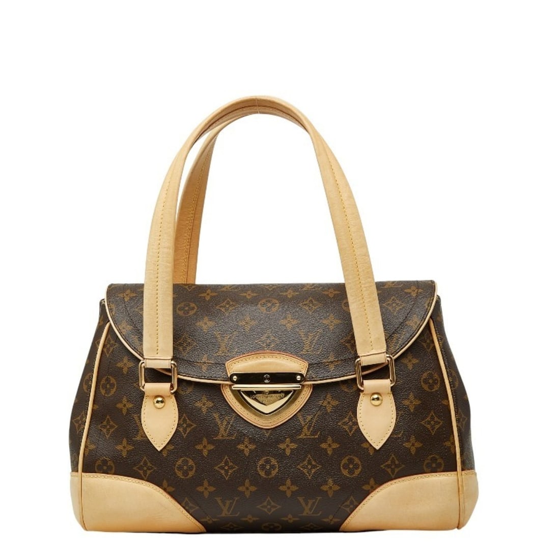Louis Vuitton Monogram Beverly GM Handbag/Shoulder Bag M40120 Brown Leather Women's LOUIS VUITTON: --- Catalog ---Category: SizeSize (HxWxD): 26cm x 36.5cm x 16.5cm / 10.23'' x 14.37'' x 6.49''Category: DesignType: Handbag, Shoulder bagColor: BrownGender: WomenMaterial: Monogram Category: