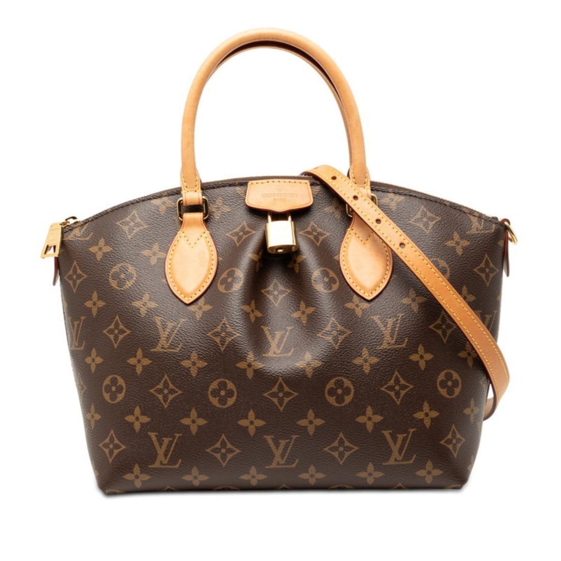 Louis Vuitton Monogram Boëtie NM PM Handbag/Shoulder Bag, 2-Way, M45986, Brown Leather, Women's, (1 of 20)