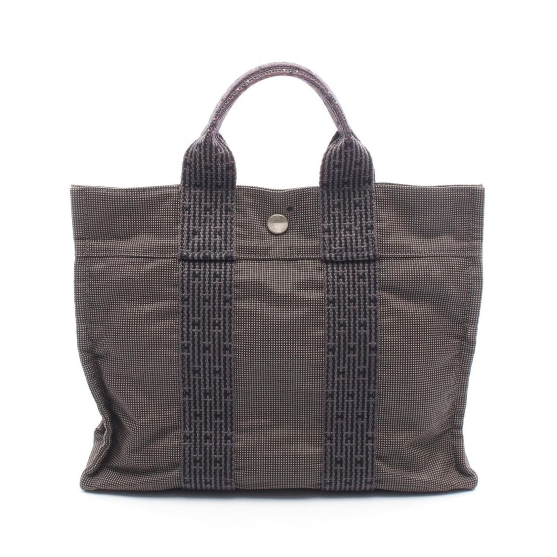 Hermes Hermès Air Line PM Tote Bag, Canvas, Women's, Gray, 101056M: --- Catalog ---Category: SizeSize (HxWxD): 23cm x 30cm x 8cm / 9.05'' x 11.81'' x 3.14''Category: DesignType: Tote bagColor: GrayGender: WomenMaterial: Canvas Hardware Color: SilverCategory: GeneralMP