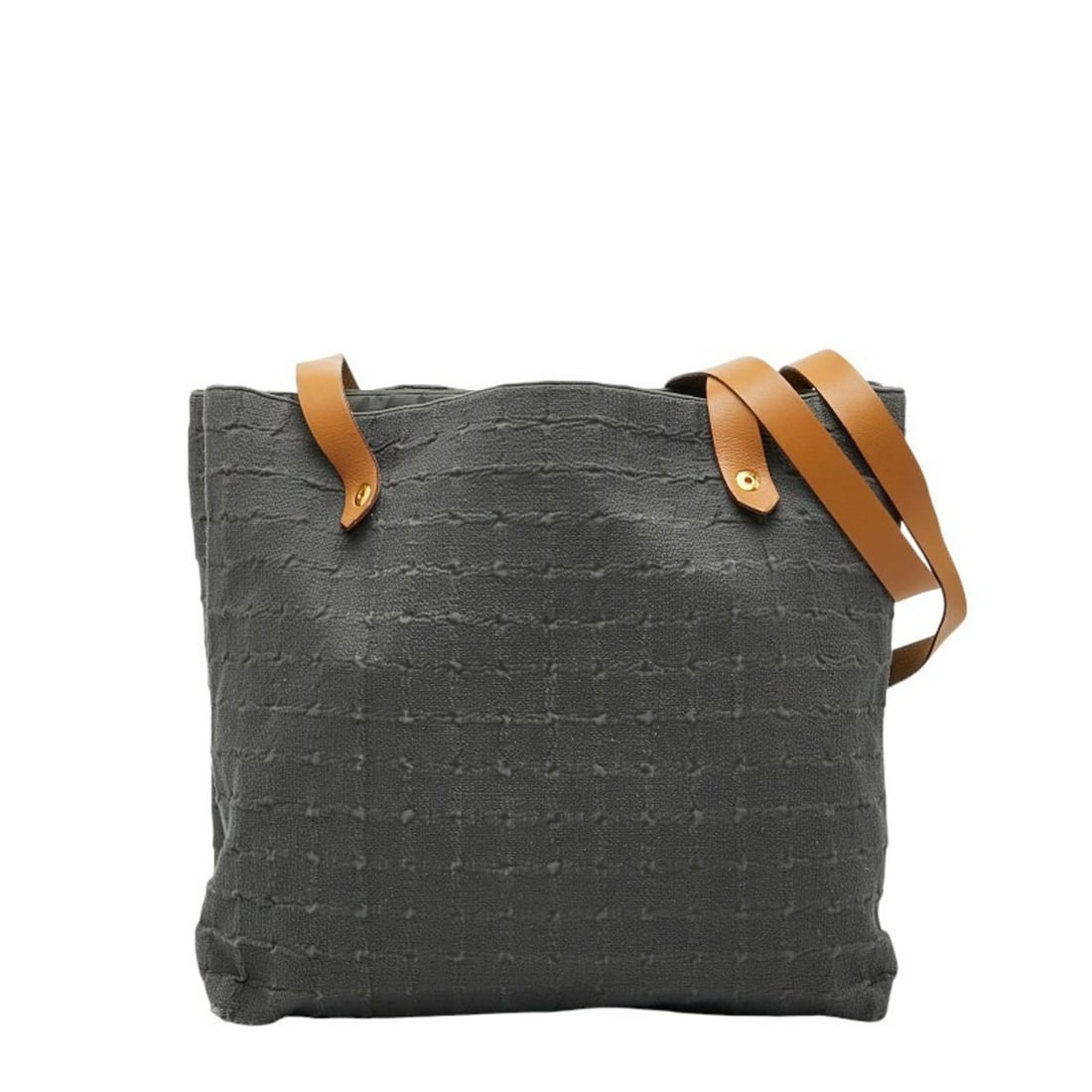 Hermès Amedaba Cabas de Poche Shoulder Bag Tote Gray Brown Canvas Leather Women's HERMES: --- Catalog ---Category: SizeSize (HxWxD): 27cm x 28cm x 11.5cm / 10.62'' x 11.02'' x 4.52''Category: DesignType: Shoulder bag, Tote bagColor: Brown, GrayGender: WomenMaterial: Canvas , Leather Catego