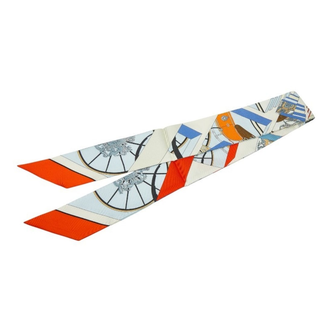 Hermès Twilly Springs Spring Scarf Muffler Multicolor Silk Women's HERMES: --- Catalog ---Category: SizeSize (LxW): 87.5cm x 5.5cm / 34.44'' x 2.16''Category: DesignType: ScarfColor: Multi-colorGender: WomenMaterial: Silk Category: GeneralBrand: Hermes--- Item List ---Sectio