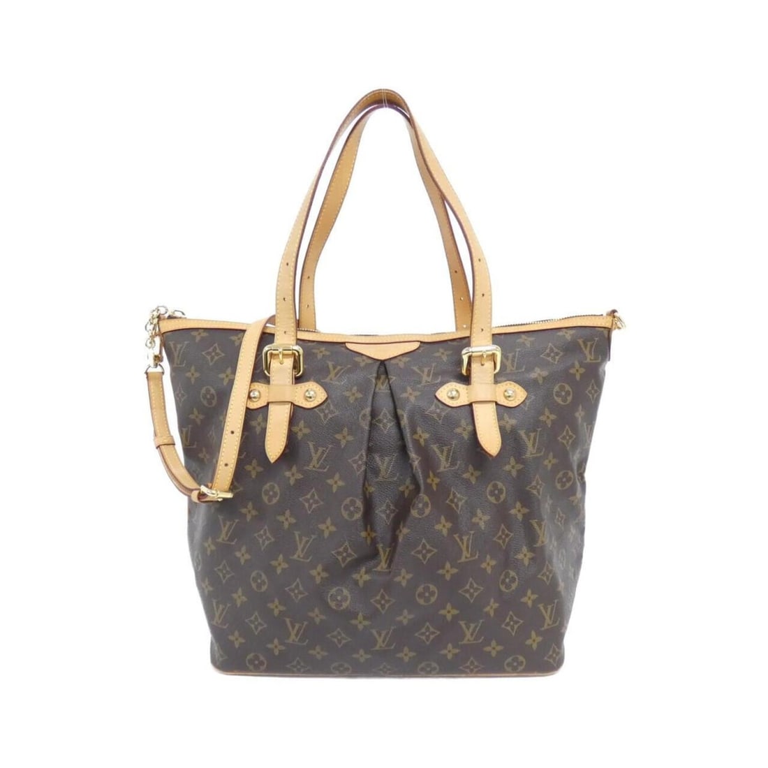 Louis Vuitton Monogram Palermo GM M40146 Handbag: --- Catalog ---Category: SizeWeight: 1.08kg / 2.38lb.Size (HxWxD): 30cm x 45cm x 20cm / 11.81'' x 17.71'' x 7.87''Strap Length: 80cm - 92cm / 31.49'' - 36.22''Handle Length: 23cm - 46cm / 9.05'' - 18.
