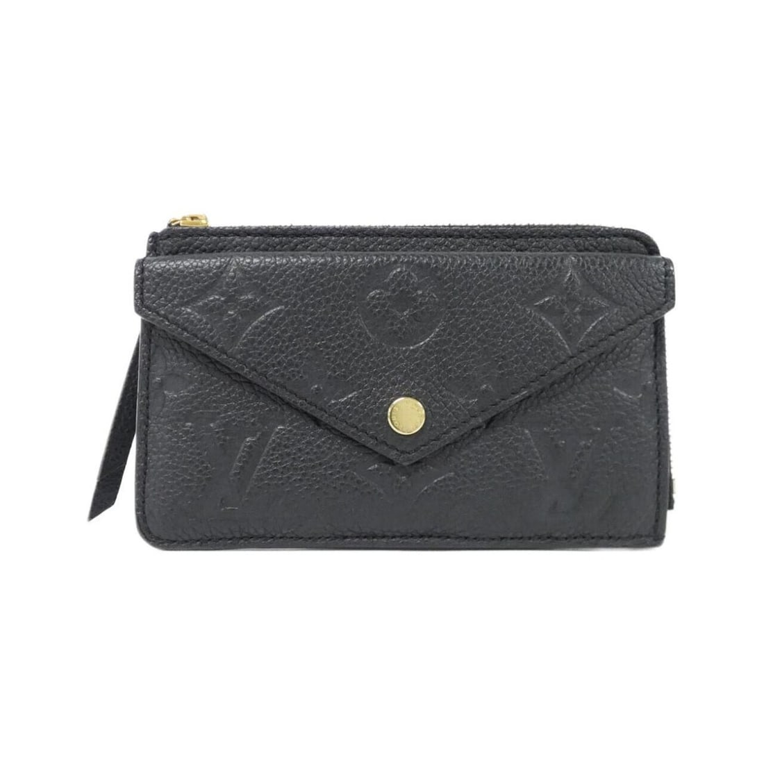 Louis Vuitton Monogram Empreinte Porte Carte Recto Verso M69421 Coin & Business Card Holder/Card: --- Catalog ---Category: DesignType: Business card caseColor: BlackGender: WomenMaterial: Leather Leather/Fur Type: Calf leatherCategory: GeneralLine: Monogram EmpreinteBrand: Louis VuittonCategory: