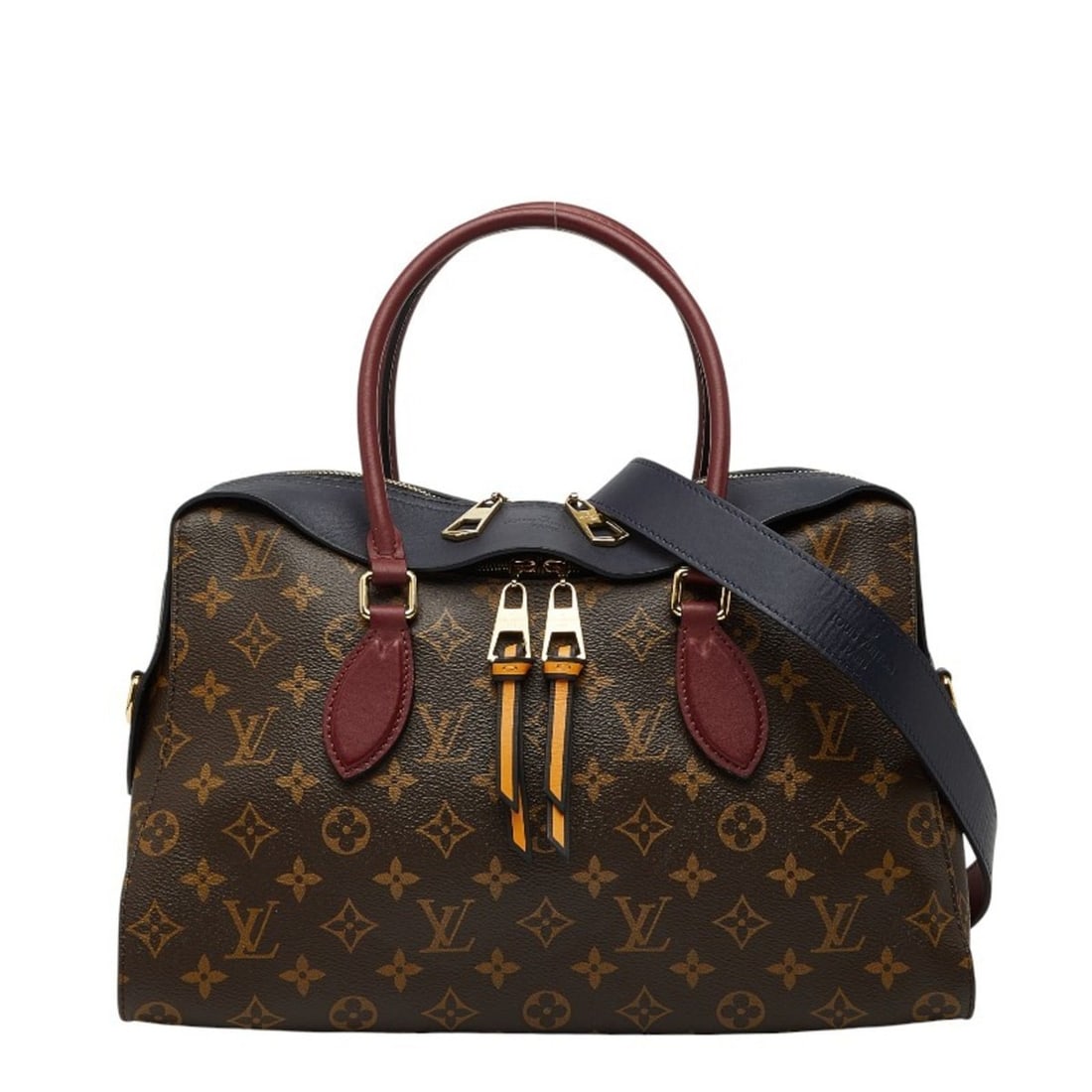 Louis Vuitton Monogram Tuileries Tote Handbag/Shoulder Bag 2WAY M43439 Brown/Bordeaux Women's LOUIS: --- Catalog ---Category: SizeSize (HxWxD): 22cm x 35cm x 16cm / 8.66'' x 13.77'' x 6.29''Category: DesignType: Handbag, Shoulder bagColor: Bordeaux, Brown, MonogramGender: WomenMaterial: Monogram Cate