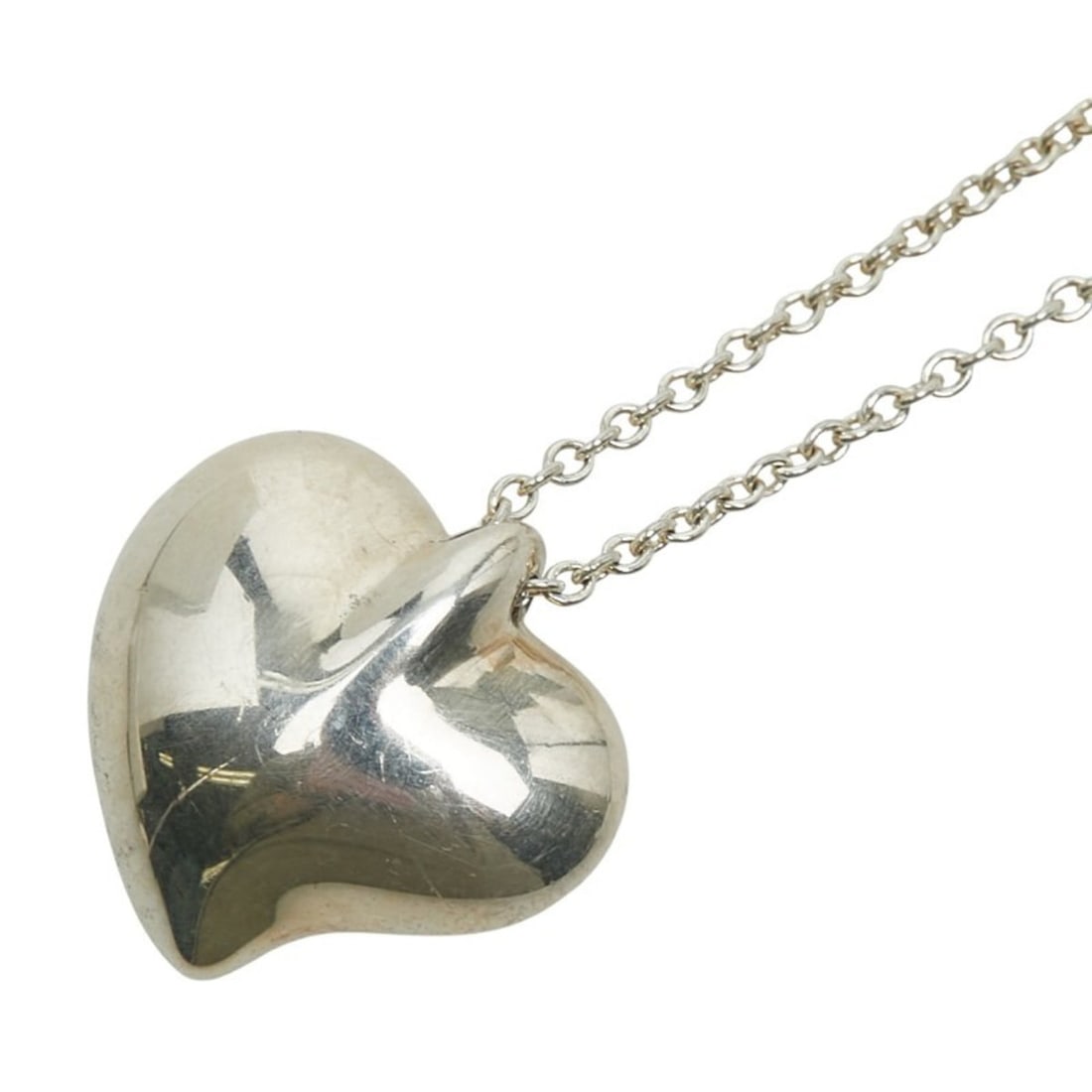 Tiffany & Co. Full Heart Necklace in 925 Sterling Silver for Women (1 of 9)
