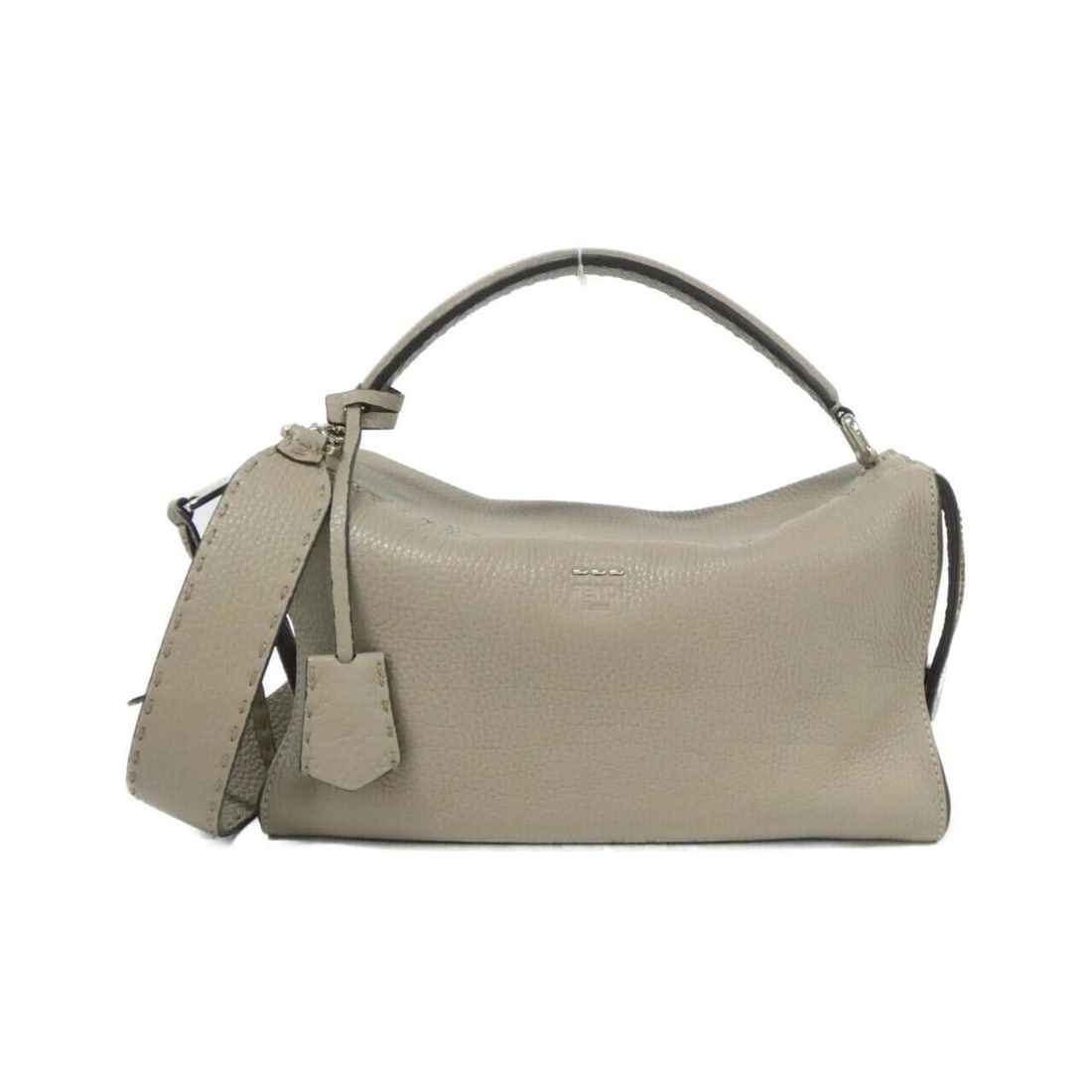 Fendi SELLERIA LEI 8BL137 NDU Boston Bag: --- Catalog ---Category: SizeWeight: 770g / 1.69lb.Size (HxWxD): 18cm x 30cm x 14cm / 7.08'' x 11.81'' x 5.51''Strap Length: 95cm / 37.4''Handle Length: 33cm / 12.99''Category: DesignType: Boston bagG