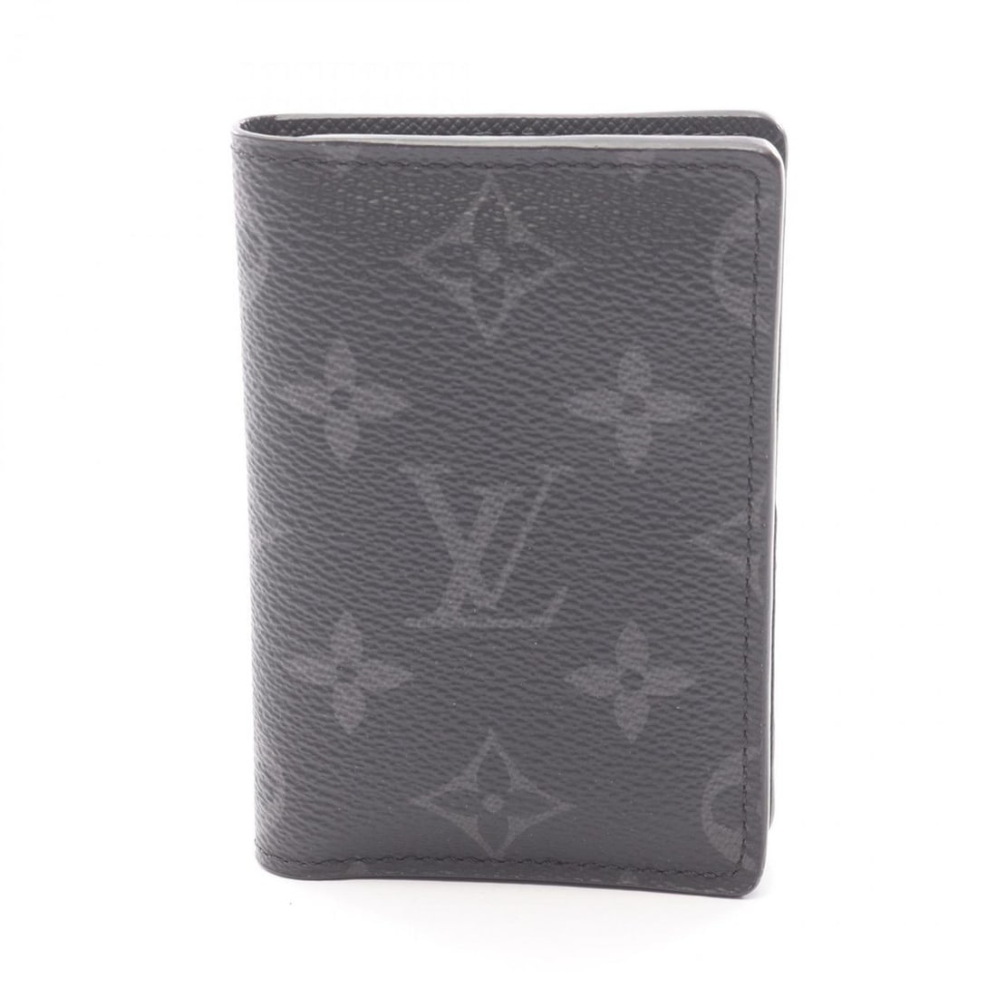 Louis Vuitton LV x Hiroshi Fujiwara Organizer de Poche, a business card holder/card case in Monogram: --- Catalog ---Category: DesignType: Business card caseColor: Black, Monogram EclipseGender: MenMaterial: Monogram Eclipse Category: GeneralMPN: M61696Brand: Louis VuittonCategory: Physical Properties