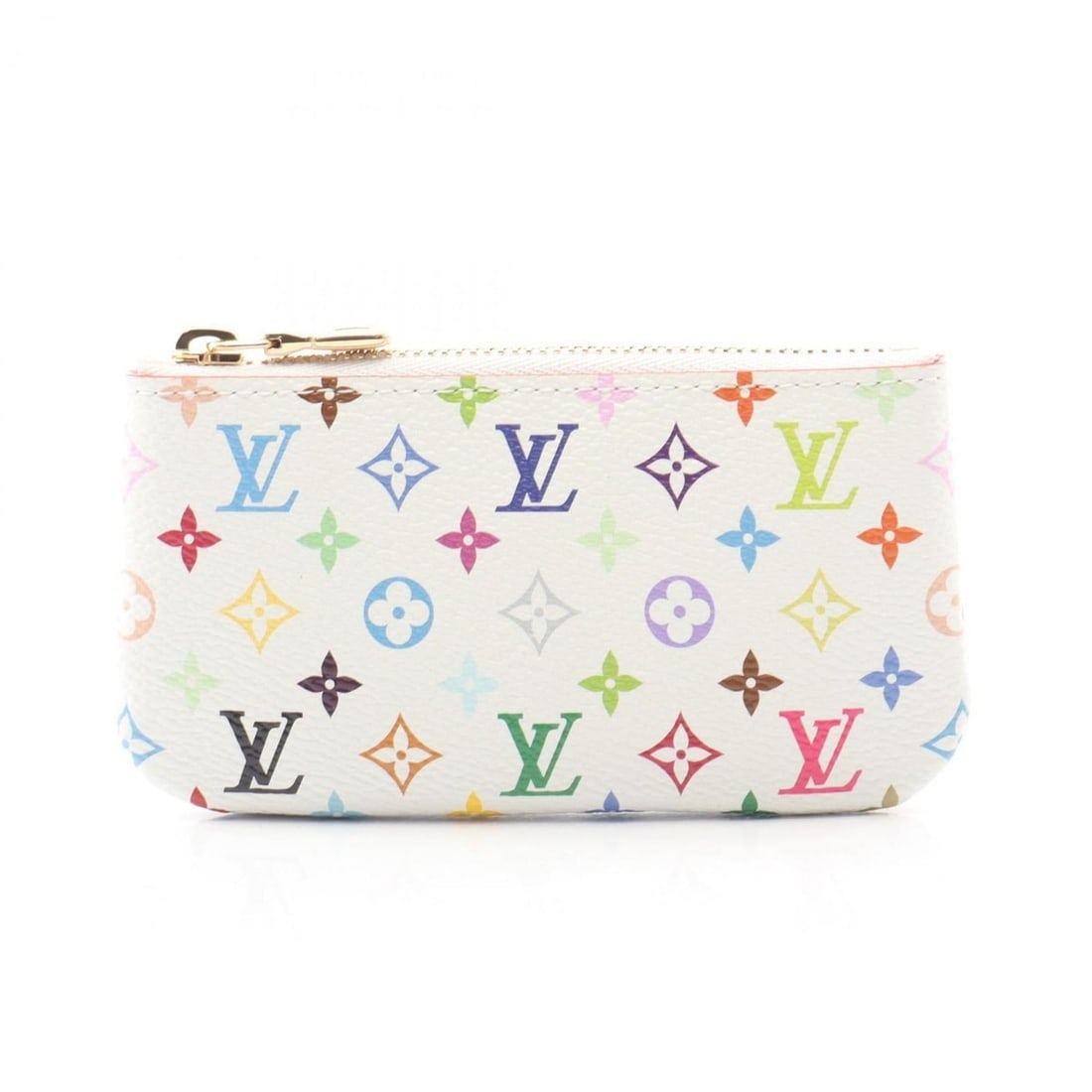 Louis Vuitton LV x TM Card & Key Case, Pochette, Wallet, Coin Purse, Canvas Monogram Multicolore, (1 of 6)