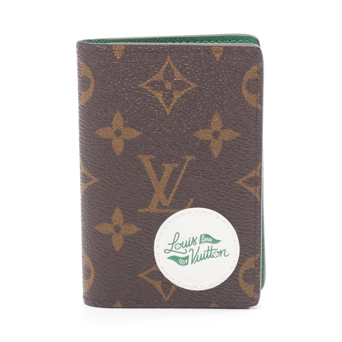 Louis Vuitton De Poche Organizer, LV Golf Business Card Case, Monogram Canvas, Men's, Brown, M14262: --- Catalog ---Category: DesignType: Business card caseColor: Brown, MonogramGender: MenMaterial: Monogram Category: GeneralMPN: M14262Line: MonogramBrand: Louis VuittonCategory: Physical PropertiesSi