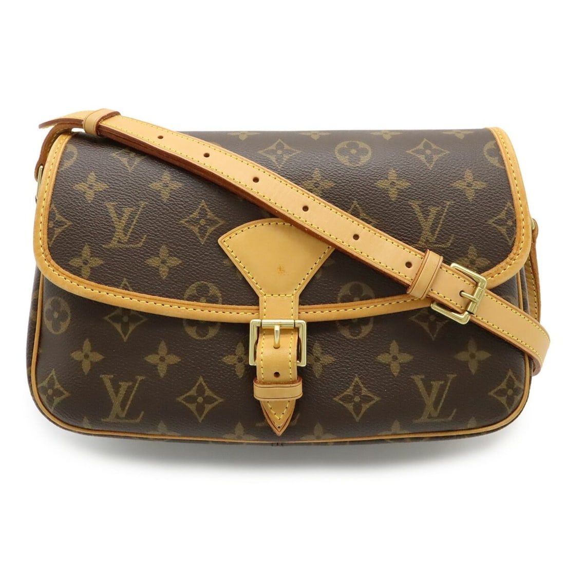 LOUIS VUITTON Monogram Sologne Shoulder Bag M42250 (1 of 9)