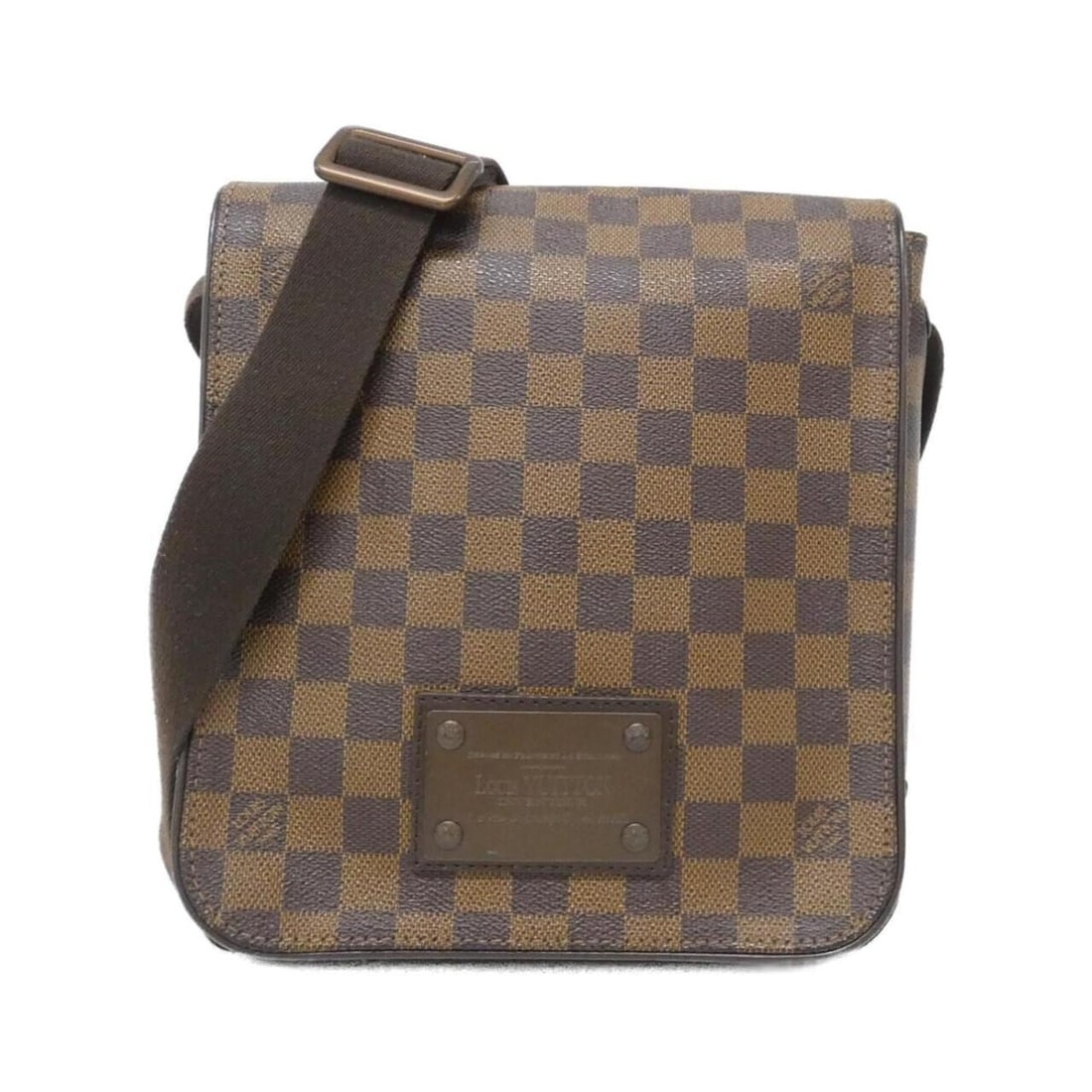 Louis Vuitton Damier Brooklyn PM N51210 Shoulder Bag: --- Catalog ---Category: SizeSize (HxWxD): 25cm x 22cm x 6cm / 9.84'' x 8.66'' x 2.36''Category: DesignType: Shoulder bagColor: BrownGender: WomenMaterial: Coated canvas Category: GeneralMPN: N51210Br