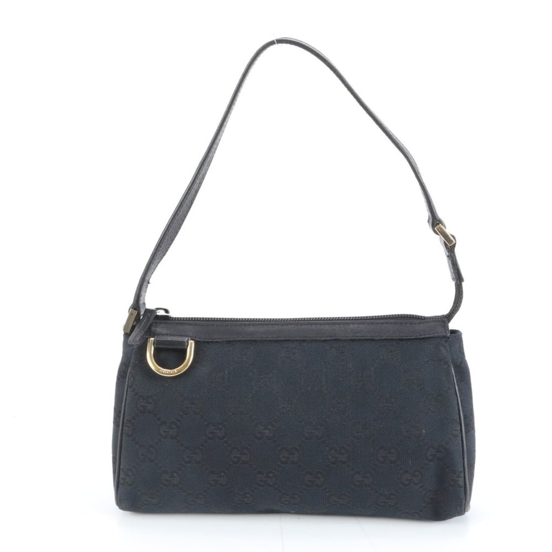 Gucci GG Canvas Abbey Accessory Pouch 145750 Leather Shoulder Bag Tote for Women (1 of 10)