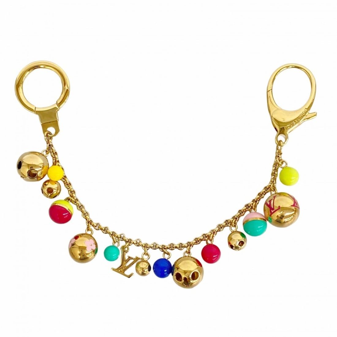 Louis Vuitton Porte Cressiennes Grullo Keychain M62226 Gold Multicolor Women's P2118915: --- Catalog ---Category: SizeSize (HxWxD): 2.5cm x 26cm x 1.5cm / 0.98'' x 10.23'' x 0.59''Category: DesignType: KeyringColor: Gold, Multi-colorGender: WomenCategory: GeneralMPN: M62226Brand: Louis Vu