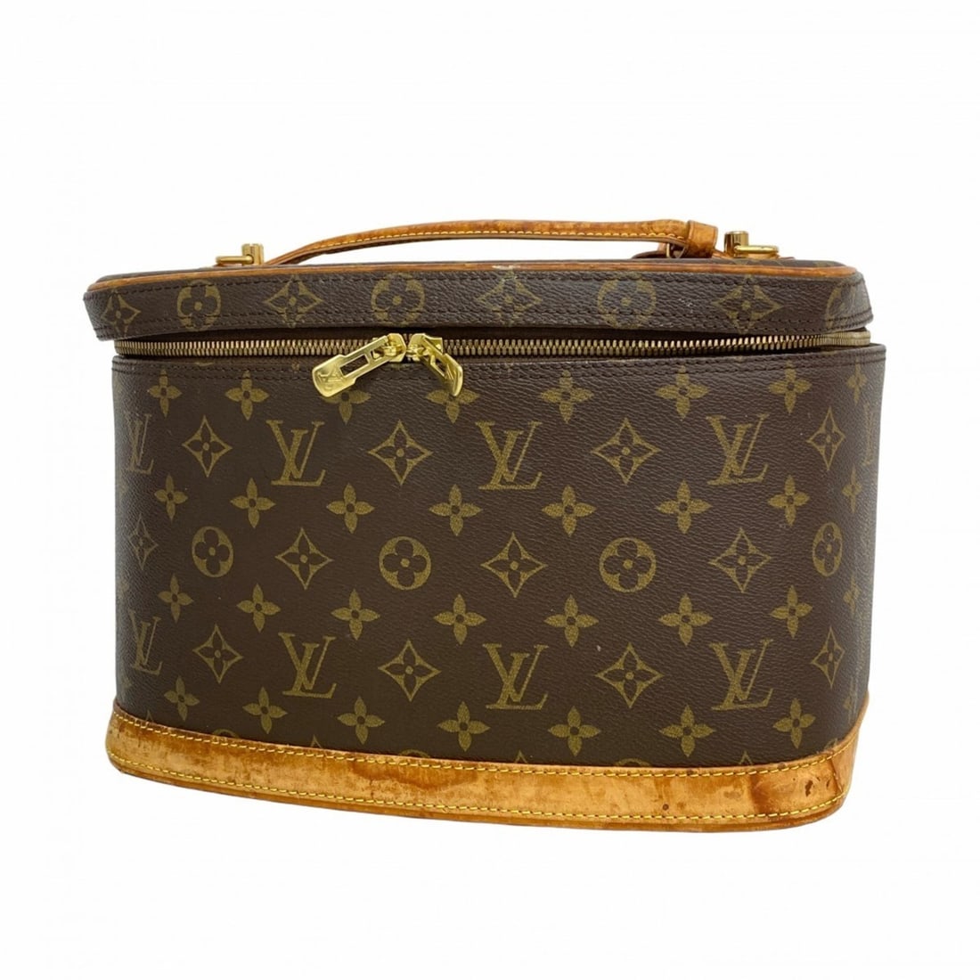 Louis Vuitton Monogram Nice Vanity Bag M47280 Brown Women's P2084888 (1 of 16)