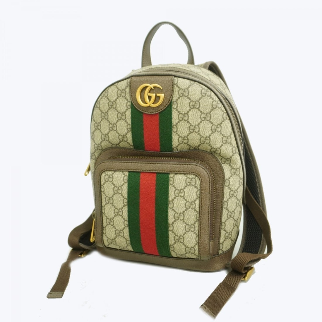 Gucci Ophidia Backpack/Daypack 547965 Leather Brown Women's P2057561 (1 of 12)