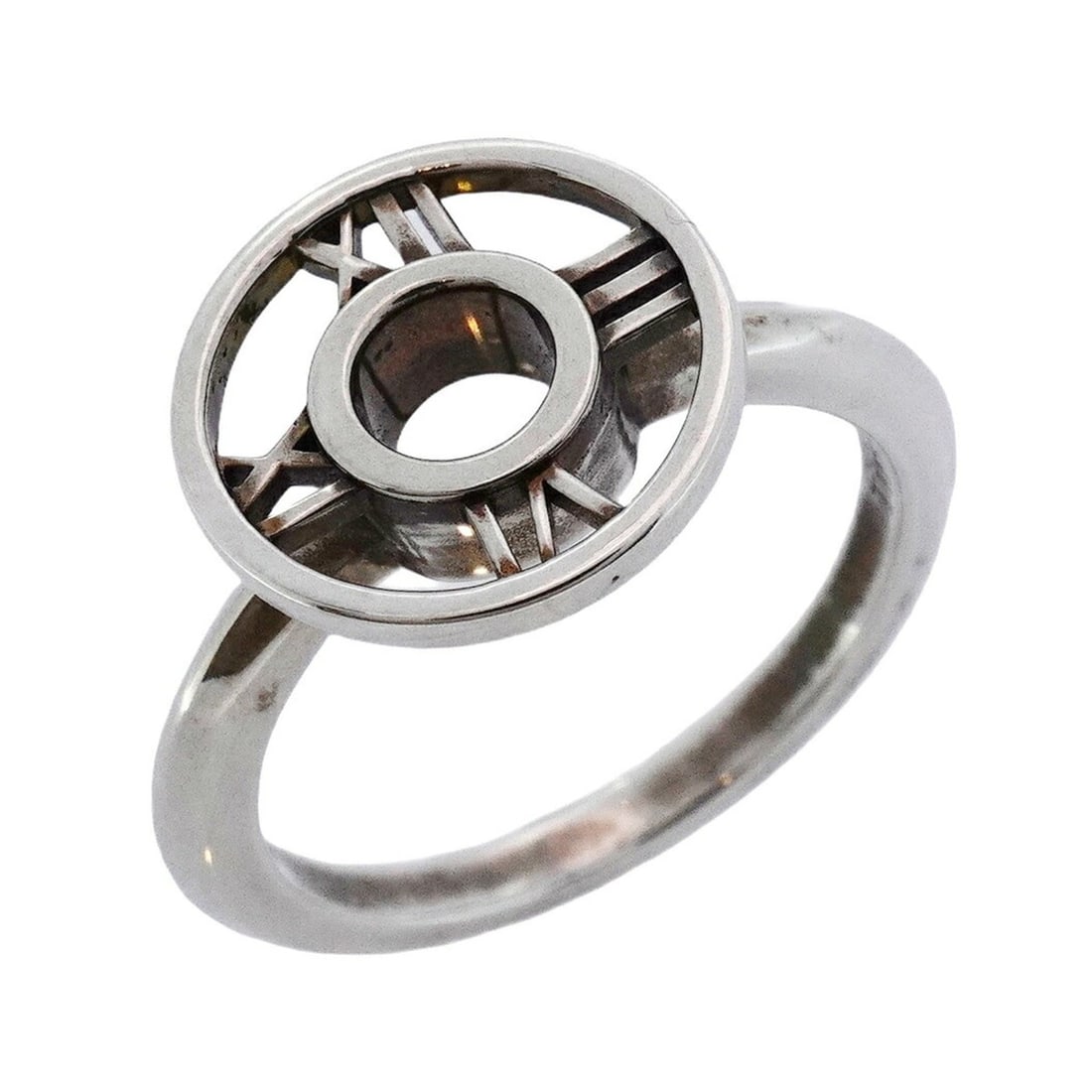 Tiffany Atlas Circle Ring, Silver 925, Size 16.5, Men's, P2033861: --- Catalog ---Category: SizeJP Size: 16.5US Size: 8Category: DesignType: Band ringGender: MenMaterial: Silver 925Category: GeneralBrand: Tiffany--- Item List ---Section: ConditionRanking: Rank AB Use