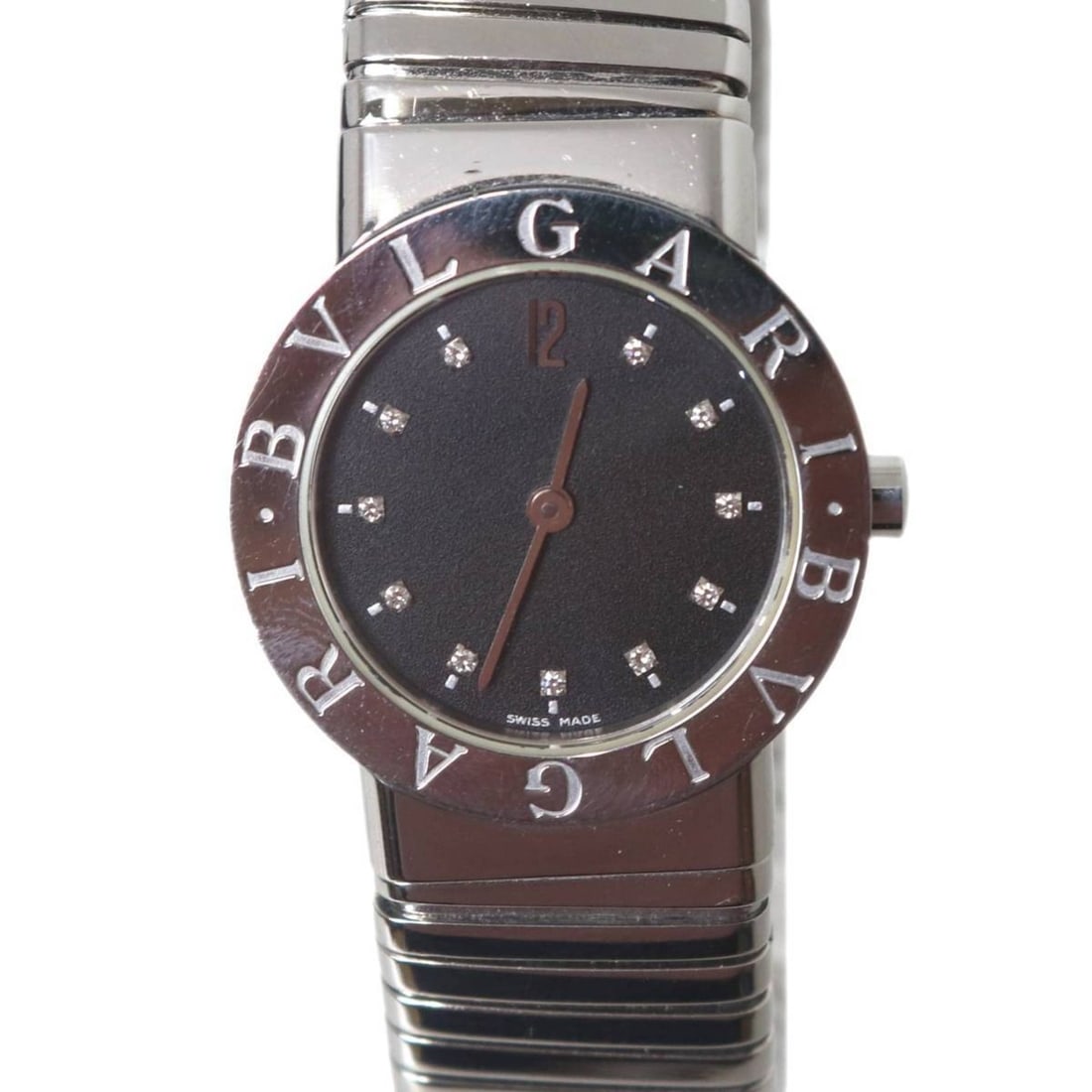 BVLGARI Tubogas Bangle Ladies Quartz Watch (1 of 10)