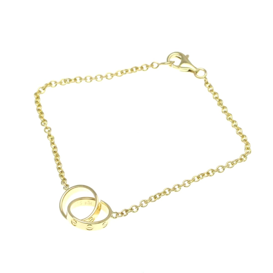 Cartier Baby Love Bracelet Yellow Gold (18K) No Stone Charm Bracelet Gold (1 of 9)
