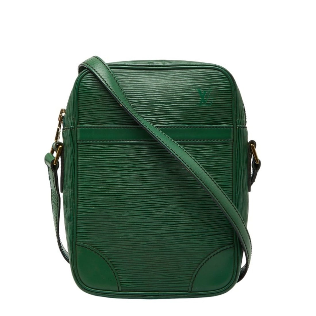 Louis Vuitton Epi Danube Crossbody Shoulder Bag M45634 Borneo Green Leather Women's LOUIS VUITTON: --- Catalog ---Category: SizeStrap Drop: 52cm / 20.47''Size (HxWxD): 21cm x 15cm x 5cm / 8.26'' x 5.9'' x 1.96''Category: DesignType: Shoulder bagColor: Borneo greenGender: WomenClosure: ZipperMateria