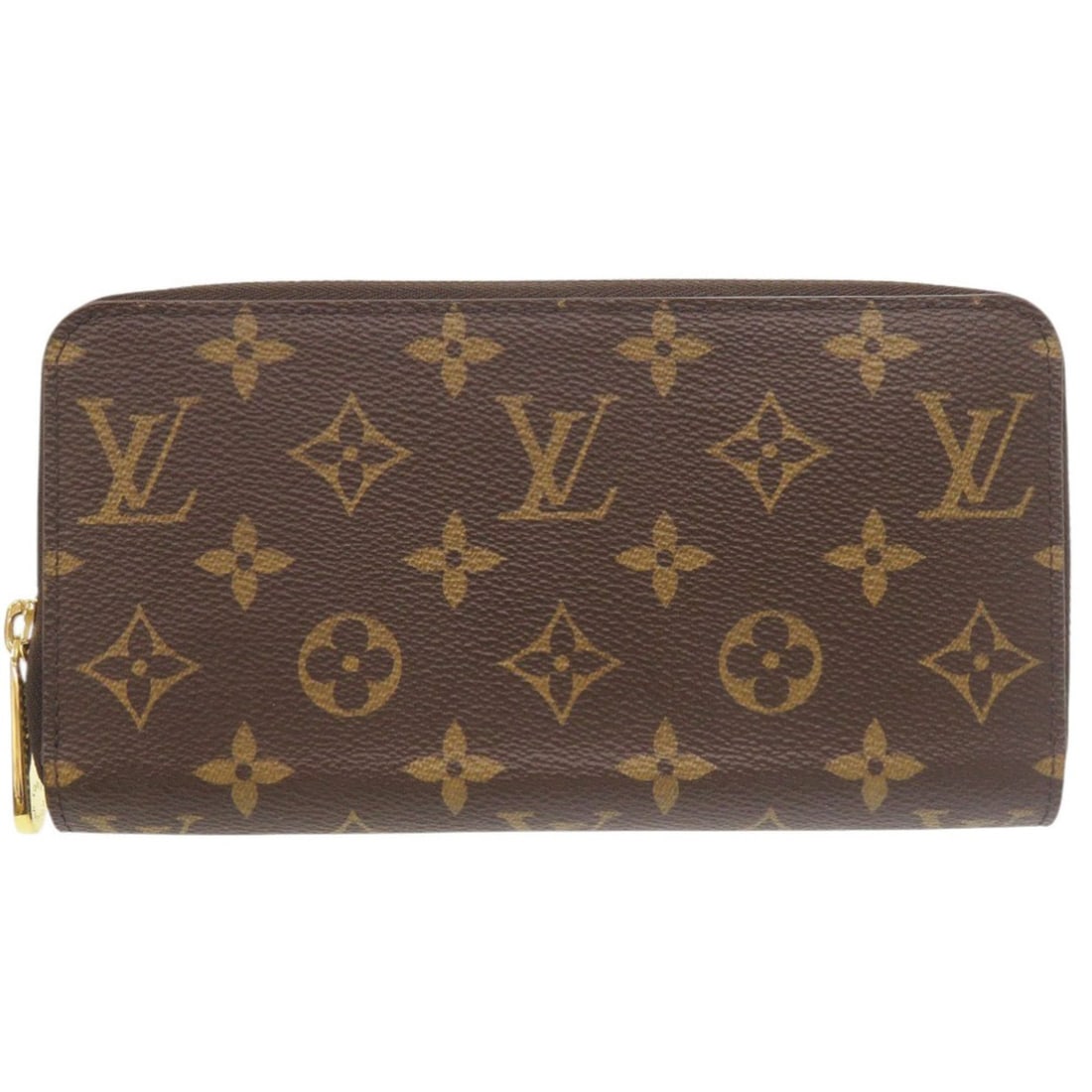 Like new Louis Vuitton Zippy Wallet Fuchsia Monogram M41895 with IC tag, long wallet, LV 0364 (1 of 10)