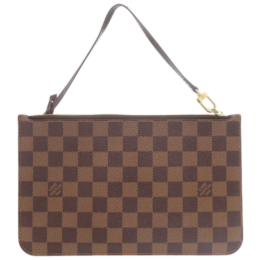 Louis Vuitton Damier Neverfull Pouch for MM/GM, Cerise Pouch, LV 0587: --- Catalog ---Category: SizeSize (HxWxD): 15cm x 24.5cm / 5.9'' x 9.64''Category: DesignType: PouchColor: Cerise, Damier CanvasGender: WomenMaterial: Damier Canvas Category: GeneralBrand: Louis Vuitt