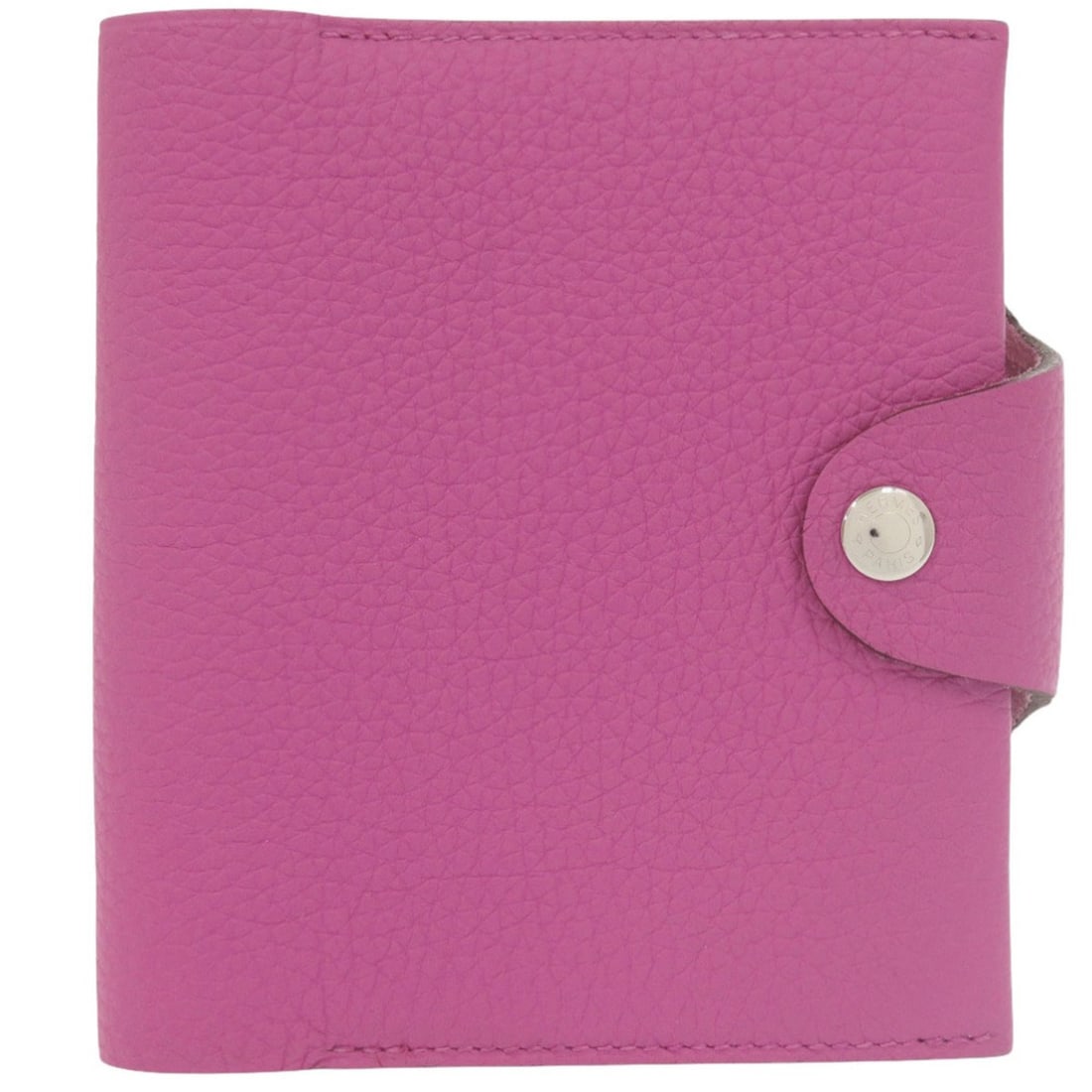 Hermes Excellent condition Hermès Ulysse Neo Mini Togo Magnolia Notebook Cover with Silver Hardware: --- Catalog ---Category: DesignColor: PurpleGender: WomenMaterial: Togo leather Category: GeneralBrand: HermesCountry of Origin: FranceCategory: Physical PropertiesSize (HxWxD): 11.5cm x 10cm x 2cm /