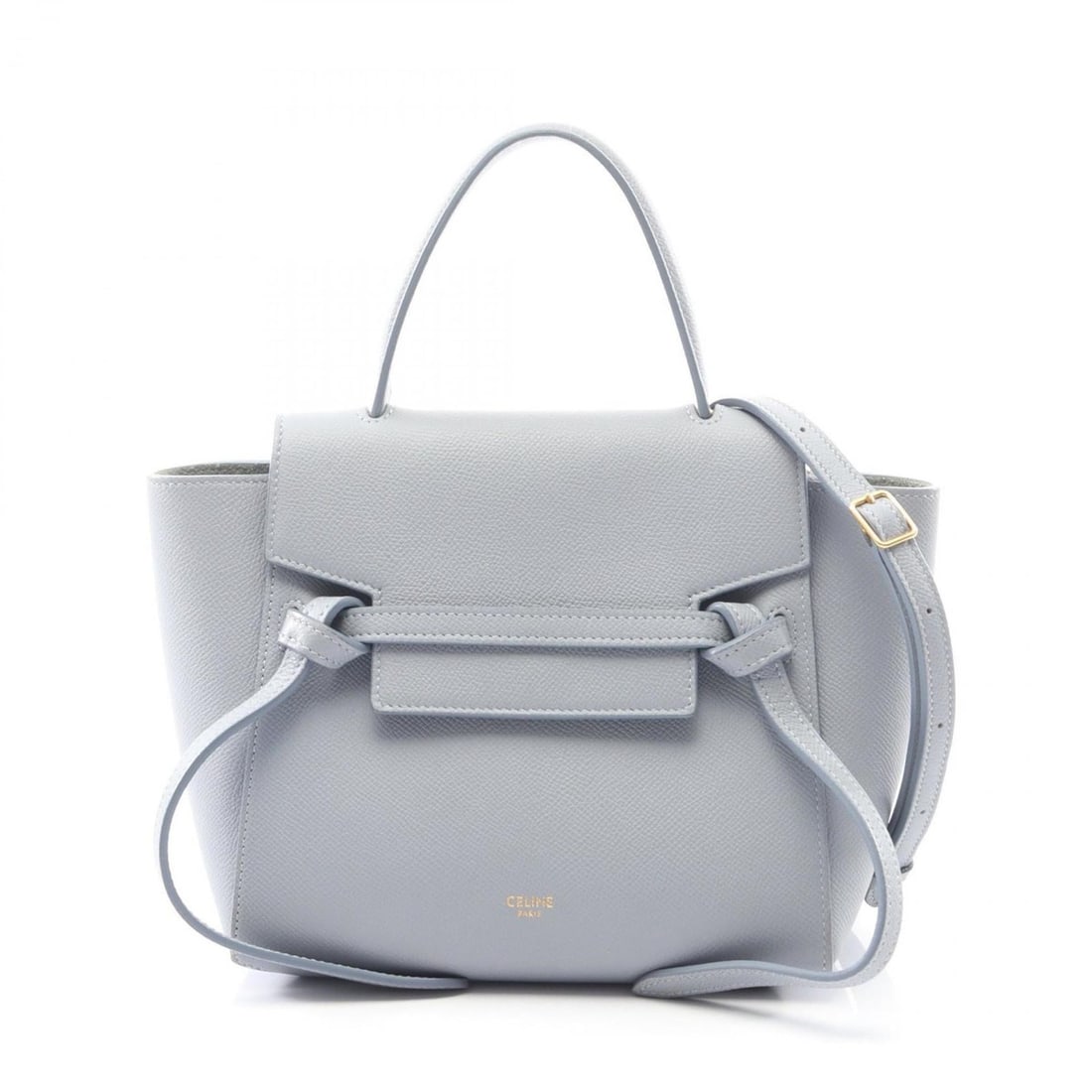 Celine BELT BAG NANO handbag in leather, blue, women's, 189003: --- Catalog ---Category: SizeSize (HxWxD): 18cm x 20cm x 11cm / 7.08'' x 7.87'' x 4.33''Category: DesignType: HandbagColor: BlueGender: WomenMaterial: Leather Category: GeneralMPN: 189003Brand: Celine