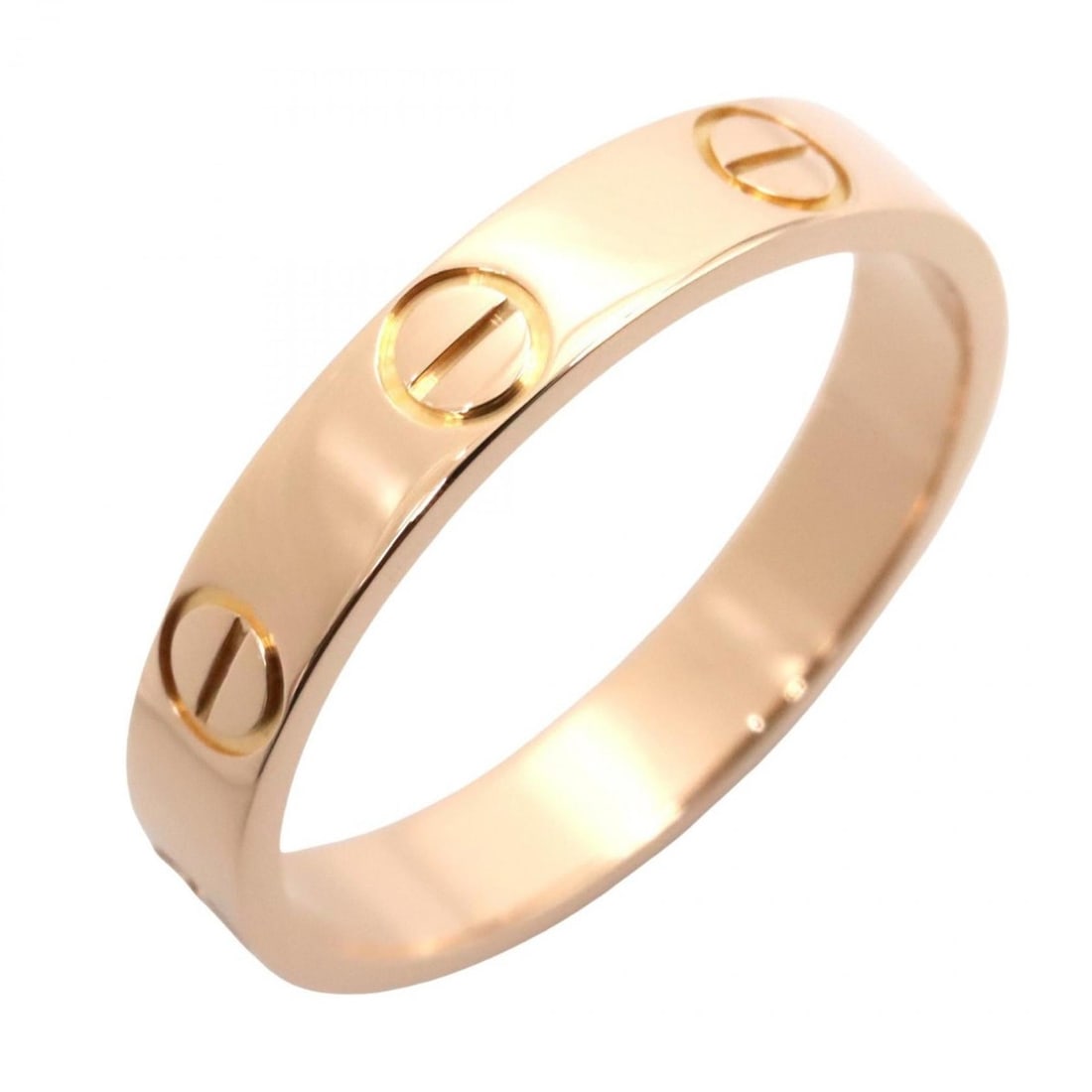Cartier Mini Love Ring, 18K Pink Gold, Women's, B4085200: --- Catalog ---Category: SizeJP Size: 9.5US Size: 5Category: DesignType: Band ringColor: GoldGender: WomenMaterial: Pink gold (18K)Category: GeneralMPN: B4085200Brand: Cartier--- Item List ---Section:
