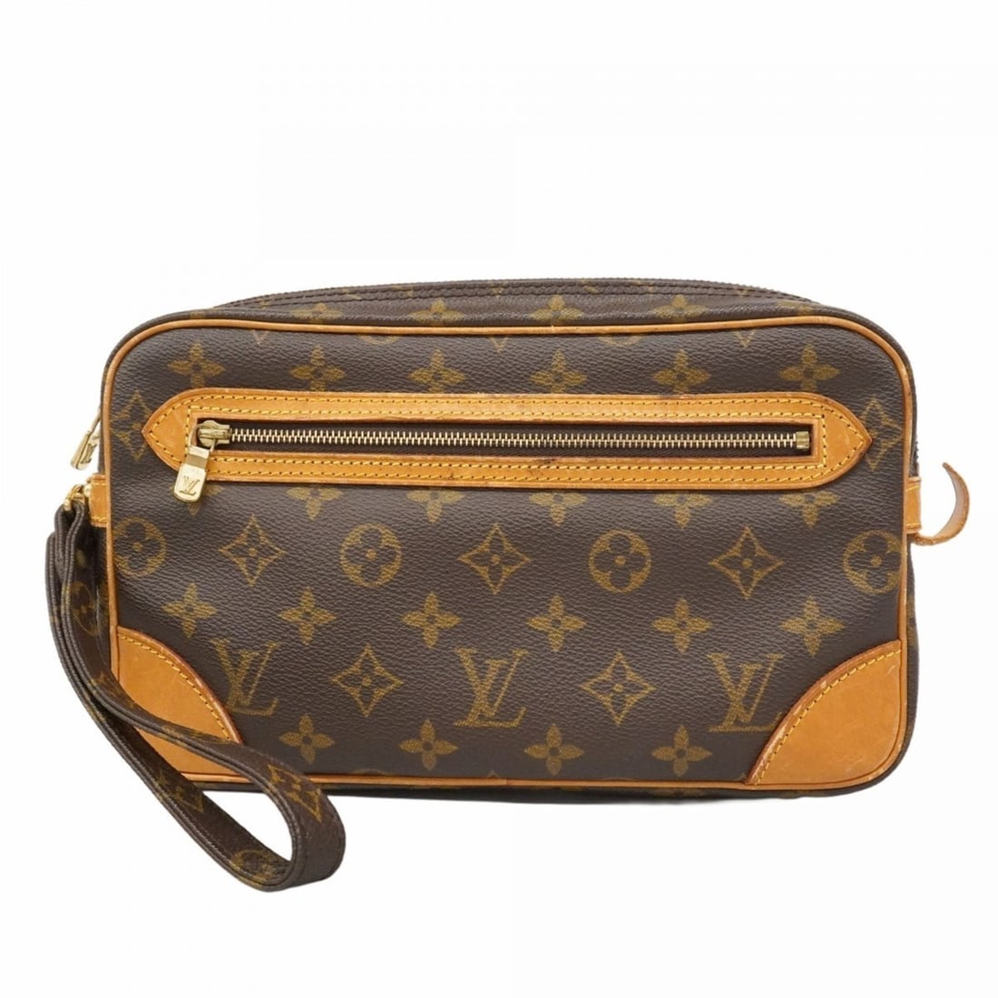 Louis Vuitton Monogram Marly Dragonne GM Clutch Bag M51825 Brown Men's: --- Catalog ---Category: SizeSize (HxWxD): 15cm x 26cm x 4cm / 5.9'' x 10.23'' x 1.57''Category: DesignType: Clutch bagColor: BrownGender: MenCategory: GeneralMPN: M51825Brand: Louis Vuitton--- Item L