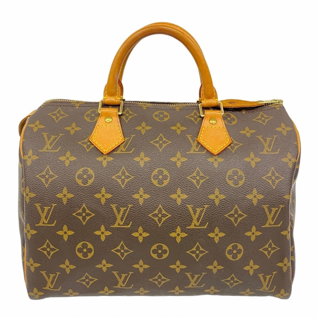 Louis Vuitton Monogram Speedy 30 Handbag M41108 Brown Women's (1 of 12)