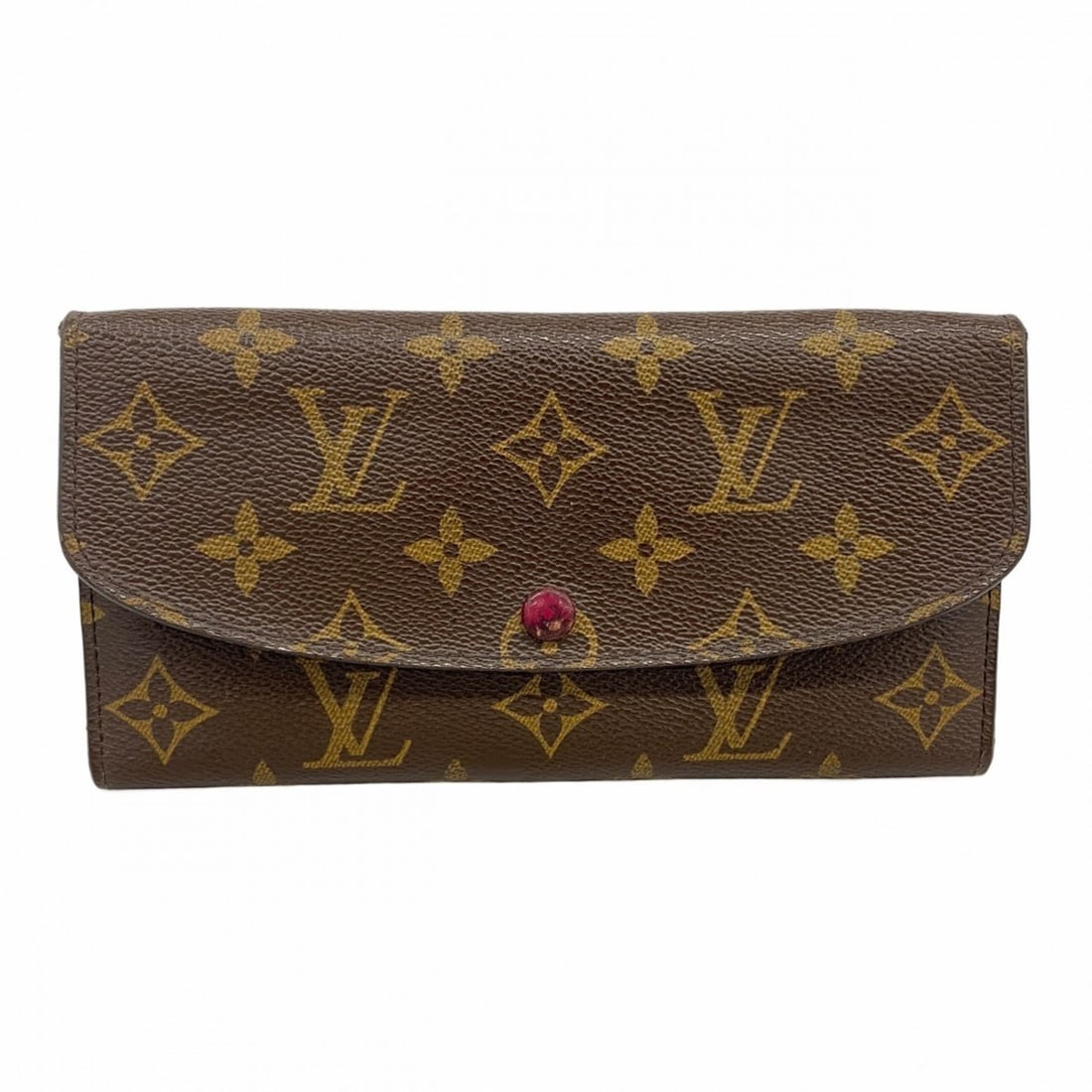 Louis Vuitton Monogram Portefeuille Emilie Long Wallet M60697 Fuchsia Women's P2031389 (1 of 13)