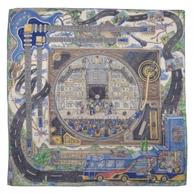 Hermes Hermès Silk Mix H553406T Carre Jean 140 Shawl