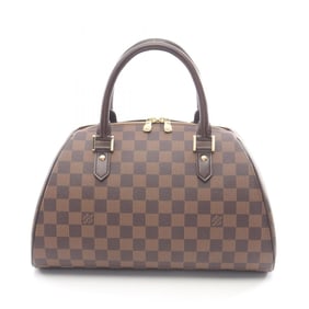 Louis Vuitton Rivera MM Handbag, Coated Canvas and Leather with Damier Finish, Brown, N41434