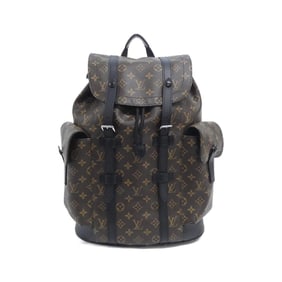 Louis Vuitton Monogram Macassar Christopher MM Backpack M43735