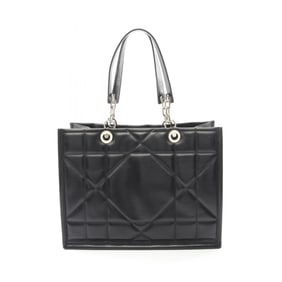 Christian Dior Dior Essential Medium Archi Cannage Tote Bag, Leather, Women's, Black, M87210ZVJ,