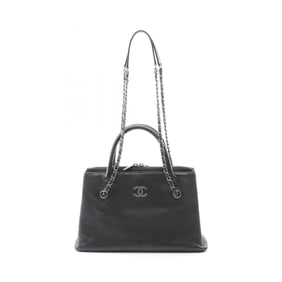 CHANEL Matelasse Tote Bag in Caviar (Grained Calfskin) for Women, Black