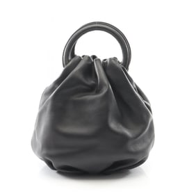 LOEWE BOUNCE handbag, leather, women's, black, 332.87.L40