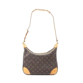 Louis Vuitton Boulogne PM Shoulder Bag, Coated Canvas and Leather, Monogram, Women's, Brown, M51265