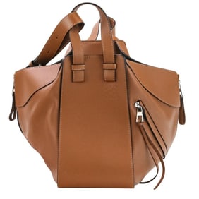 LOEWE Hammock Small 2-way Handbag/Shoulder Bag, Brown, Women's