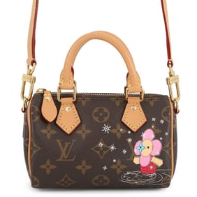 Louis Vuitton Monogram Vivienne Nano Speedy Handbag M82624, 2-way shoulder bag