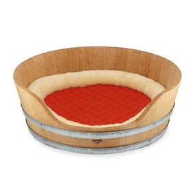 Hermès Pet Bed Dog Basket MM Natural/Fu HERMES Supplies