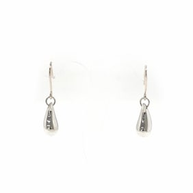 TIFFANY & Co. Tiffany Teardrop Elsa Peretti Earrings, 925 Sterling Silver, Women's