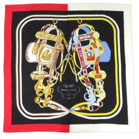 Hermes Like new Hermès Carré 140, Jean Brides de Gala Applique Pique, cashmere and silk, 0303