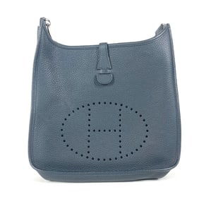 HERMES Hermes Perforated H Logo Evelyn 3 PM Crossbody Bag Shoulder Taurillon Clemence Men's Women's