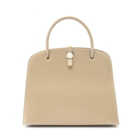 Hermes Hermès Darvi MM handbag in box calf leather, beige.
