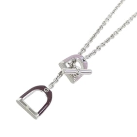 Hermes Etrier 100088FP Necklace