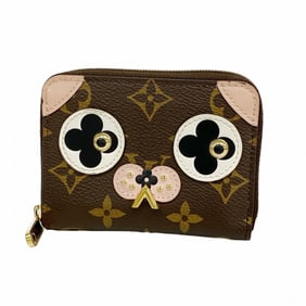 Louis Vuitton Monogram Zippy Coin Purse M62310 Rose Ballerine for Women