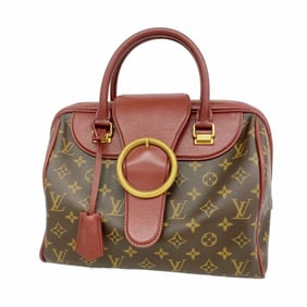 Louis Vuitton Monogram Golden Arrow Speedy Handbag M40802 Brown Women's