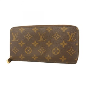 Louis Vuitton Monogram Zippy Wallet M60017 Brown Men's and Women's